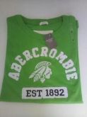 Camisa Abercrombie&Fitch Verde